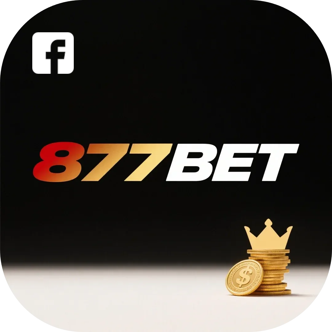Página oficial da 877bet no Facebook